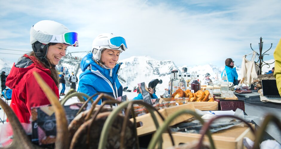 The highest farmer's market of the Alps in Ski amadé
